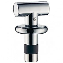The proper serving of a good wine is a rite. The Vino collection, designed by Wagner Design for WMF, provides all the best tools to make the enjoyment of wine a wonderful experience. This adjustable stopper will secure and make airtight any bottle, simply by turning the top and making the rubber gasket expand to fill the neck of the bottle. The proper serving of a good wine is a rite. The Vino collection, designed by Wagner Design for WMF, provides all the best tools to make the enjoyment of wine a wonderful experience. This adjustable stopper will secure and make airtight any bottle, simply by turning the top and making the rubber gasket expand to fill the neck of the bottle.
