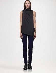 Soft stretch denim in a gorgeous dark wash, tailored in a slim-leg style.Zip flyFully lined57% viscose/41% cotton/2% elastaneDry cleanImportedModel shown is 5'10½ (179cm) wearing US size 4. Soft stretch denim in a gorgeous dark wash, tailored in a slim-leg style.Zip flyFully lined57% viscose/41% cotton/2% elastaneDry cleanImportedModel shown is 5'10½ (179cm) wearing US size 4.