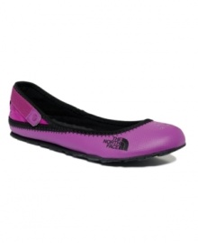 Relax in a clean ballet aesthetic with the strap tucked behind the heel or flip it to a Mary Jane style for a more secure fit. Either way, the Base Camp flats by The North Face are cute comfort you'll love. Relax in a clean ballet aesthetic with the strap tucked behind the heel or flip it to a Mary Jane style for a more secure fit. Either way, the Base Camp flats by The North Face are cute comfort you'll love.