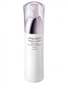 A brightening daytime product developed with a focus on environmental stressors such as UV rays, air pollution and dryness to provide comprehensive skin protection. Newly formulated with Multi-Target Vitamin C to reduce existing pigmentation and Super Hydro-Synergy Complex to deeply moisturize for softer, smoother skin. Contains M-Tranexamic Acid to prevent dark spots. Smooth over face each morning after cleanser and softening lotion. A brightening daytime product developed with a focus on environmental stressors such as UV rays, air pollution and dryness to provide comprehensive skin protection. Newly formulated with Multi-Target Vitamin C to reduce existing pigmentation and Super Hydro-Synergy Complex to deeply moisturize for softer, smoother skin. Contains M-Tranexamic Acid to prevent dark spots. Smooth over face each morning after cleanser and softening lotion.