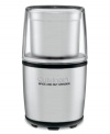 Elevate any recipe with the natural flavor and unrivaled aroma of freshly ground nuts and spices. Boasting a heavy-duty motor and specially designed stainless steel blades, this electric grinder from Cuisinart redefines fine food. 18-month limited warranty. Model SG-10.