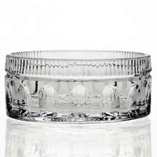 Made entirely from hand, each piece of William Yeoward Crystal draws its inspiration from antique crystal pieces originally made in England during the 18th and early 19th centuries. Deep olive cuts and a faceted edge make this elegant bottle stand the perfect way to serve your favorite vintages. Made entirely from hand, each piece of William Yeoward Crystal draws its inspiration from antique crystal pieces originally made in England during the 18th and early 19th centuries. Deep olive cuts and a faceted edge make this elegant bottle stand the perfect way to serve your favorite vintages.