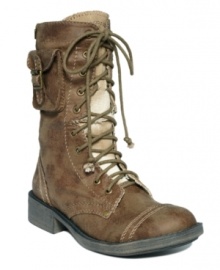 Grunge goes glam in these Seattle utility boots from Roxy. Made in weathered suede or man-made leather, they feature a zipper enclosure, canvas tongue detailing and even a pocket on the side. Grunge goes glam in these Seattle utility boots from Roxy. Made in weathered suede or man-made leather, they feature a zipper enclosure, canvas tongue detailing and even a pocket on the side.