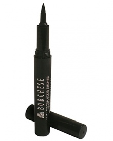 Long-lasting and water resistant, the eyeliner goes on precisely and flawlessly thanks to its easy-glide felt tip applicator. Eyeliner will not smudge or run, and adds shape and definition to any eye. The result: an elegant and polished finish. Long-lasting and water resistant, the eyeliner goes on precisely and flawlessly thanks to its easy-glide felt tip applicator. Eyeliner will not smudge or run, and adds shape and definition to any eye. The result: an elegant and polished finish.