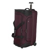 A compact, streamlined cargo bag for the jet set. Large, U-shaped opening into spacious main compartment. Zippered front pocket provides quick access.