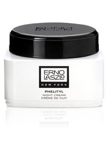 This lightweight night moisturizer conditions and supports hydration, while humectants attract and bind moisture to repair the skin. Made in USA. 1.7 oz. This lightweight night moisturizer conditions and supports hydration, while humectants attract and bind moisture to repair the skin. Made in USA. 1.7 oz.