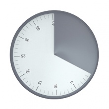 This stylish kitchen timer from Joseph Joseph gradually reveals an easy-to-read analogue dial, stopping when you reach the desired time elapse. The graphic dial allows progress to be monitored at a glance, even from a distance, and when the time is up, a classic alarm bell sounds to attract attention. This stylish kitchen timer from Joseph Joseph gradually reveals an easy-to-read analogue dial, stopping when you reach the desired time elapse. The graphic dial allows progress to be monitored at a glance, even from a distance, and when the time is up, a classic alarm bell sounds to attract attention.