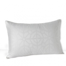 The splendor of an ancient kingdom meets modern luxury in this lush Barbara Barry king sham, boasting a lattice pattern rendered in jacquard sateen. The splendor of an ancient kingdom meets modern luxury in this lush Barbara Barry king sham, boasting a lattice pattern rendered in jacquard sateen.