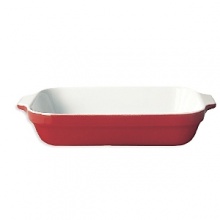 Use this rectangular Lasagna baking dish for your meats, pasta or vegetables. These temperature-resistant dishes can go directly from freezer to oven. Earthenware dishes keep food warm longer. Use this rectangular Lasagna baking dish for your meats, pasta or vegetables. These temperature-resistant dishes can go directly from freezer to oven. Earthenware dishes keep food warm longer.
