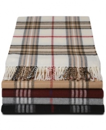 You can't go wrong adding a plaid accent. Especially when it's John Ashford's ultra-soft, generously sized rendition of the traditional tartan muffler in shades keyed to the colors of the season. You can't go wrong adding a plaid accent. Especially when it's John Ashford's ultra-soft, generously sized rendition of the traditional tartan muffler in shades keyed to the colors of the season.