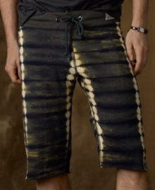 At once casual and effortlessly cool, this ultra-soft fleece short (updated for your wild side in safari-style tie-dye) adds a hip, modern element to any look. At once casual and effortlessly cool, this ultra-soft fleece short (updated for your wild side in safari-style tie-dye) adds a hip, modern element to any look.