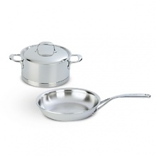 Demeyere Atlantis 3-piece Cookware Set. Demeyere's Atlantis cookware is designed with demanding professionals in mind. With a 7-ply base for exceptional conductivity and stainless steel construction for incomparable durability.