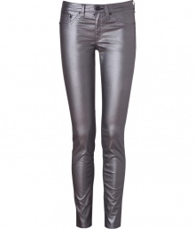 Get the trend-right look of the moment in these ultra-chic coated jean leggings from Rag & Bone - Five-pocket styling, extra skinny leg, comfortable mid-rise cut - Extra form-fitting - Pair with everything from modern knits and ankle boots to feminine tops and heels Get the trend-right look of the moment in these ultra-chic coated jean leggings from Rag & Bone - Five-pocket styling, extra skinny leg, comfortable mid-rise cut - Extra form-fitting - Pair with everything from modern knits and ankle boots to feminine tops and heels