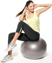 Sporty gets stylish in this great tank top from Ideology. A built-in shelf bra offers support for low-impact workouts, while the printed design offers a fashionable touch to your gym-ready wardrobe. Sporty gets stylish in this great tank top from Ideology. A built-in shelf bra offers support for low-impact workouts, while the printed design offers a fashionable touch to your gym-ready wardrobe.