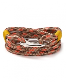 Leap on the adventure-chic trend with RJ Graziano's double wrap bungee bracelet that transforms hike into haute. Leap on the adventure-chic trend with RJ Graziano's double wrap bungee bracelet that transforms hike into haute.