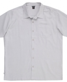 Build up your basics. Get easy style and instant comfort with this relaxed short-sleeved shirt from O'Neill. Build up your basics. Get easy style and instant comfort with this relaxed short-sleeved shirt from O'Neill.