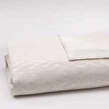 Prism is an artful blend of matte sheen and texture. Subtle dimension is created by the play of light against faceted geometric shapes which gently intersect with woven texture. Soft neutrals and cornsilk combine to soothe the senses. The duvet reverses to a textural stripe weave with subtle shimmer. Embroidery and pleating on decorative pillows underscores the refinement of the collection. Prism is an artful blend of matte sheen and texture. Subtle dimension is created by the play of light against faceted geometric shapes which gently intersect with woven texture. Soft neutrals and cornsilk combine to soothe the senses. The duvet reverses to a textural stripe weave with subtle shimmer. Embroidery and pleating on decorative pillows underscores the refinement of the collection.