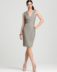 Escada Dress - Erenay Pique Ruched Front Escada Dress - Erenay Pique Ruched Front