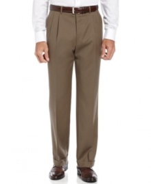 Head into neutral territory. These tan pants from Lauren by Ralph Lauren have quiet confidence. Head into neutral territory. These tan pants from Lauren by Ralph Lauren have quiet confidence.