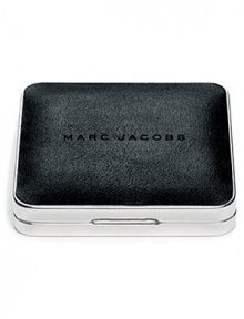 Enjoy the intoxicating scent of Marc Jacobs perfume in a new solid compact form for the holidays. The sleek signature compact fits perfectly into its own white faux-leather zip case. 0.14 oz. Made in USA. Enjoy the intoxicating scent of Marc Jacobs perfume in a new solid compact form for the holidays. The sleek signature compact fits perfectly into its own white faux-leather zip case. 0.14 oz. Made in USA.