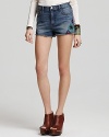 Free People Shorts - Moroccan Embroidered Cut-Offs