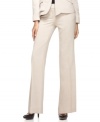 Polished and professional, these petite pants from Alfani are the foundation of many fashionable work ensembles.