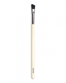 A small, soft angled brush to shape eyebrows. Made of boar bristle. A small, soft angled brush to shape eyebrows. Made of boar bristle.