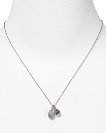 Nadri's versatile hammered pendant necklace goes from evening gown to silk button-down with ease. Wear it to complement a range of style profiles. Nadri's versatile hammered pendant necklace goes from evening gown to silk button-down with ease. Wear it to complement a range of style profiles.
