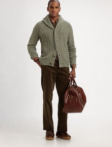 A modern gentleman's essential for the preppy uniform, the classic-fitting pant is tailored with a relaxed straight leg in butter-soft 10-wale corduroy with a hint of stretch.Flat-front styleSide slash, back welt pocketsInseam, about 3299% cotton/1% elastaneMachine washImported A modern gentleman's essential for the preppy uniform, the classic-fitting pant is tailored with a relaxed straight leg in butter-soft 10-wale corduroy with a hint of stretch.Flat-front styleSide slash, back welt pocketsInseam, about 3299% cotton/1% elastaneMachine washImported