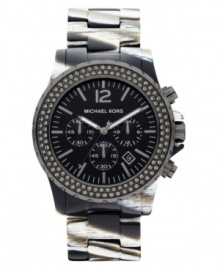 Show your stripes on this captivating zebra print Madison watch from Michael Kors. Show your stripes on this captivating zebra print Madison watch from Michael Kors.