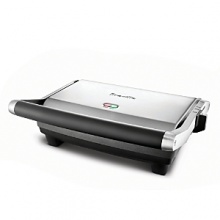 From the creators of the world's first professional sandwich press, this Breville Panini Duo delivers beautiful grill marks, while its bottom plate delivers quick, even heat for the perfect panini. From the creators of the world's first professional sandwich press, this Breville Panini Duo delivers beautiful grill marks, while its bottom plate delivers quick, even heat for the perfect panini.