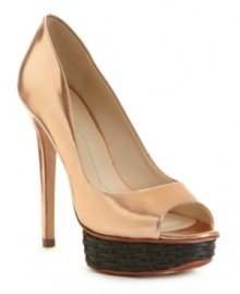 Sky scrapers. Boutique 9's Noth pumps provide the perfect view from the top with a towering stiletto heel and ultra-glam detailed platform. Sky scrapers. Boutique 9's Noth pumps provide the perfect view from the top with a towering stiletto heel and ultra-glam detailed platform.