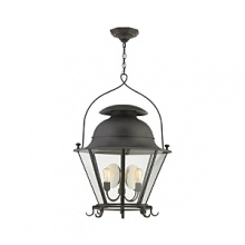 With four glowing bulbs, this Ralph Lauren lantern brings heirloom ambience and classic style to open and transitional outdoor spaces. With four glowing bulbs, this Ralph Lauren lantern brings heirloom ambience and classic style to open and transitional outdoor spaces.