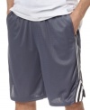 Infused with cool, sporty style, these mesh athletic shorts from Champion will inspire you to get in the game.