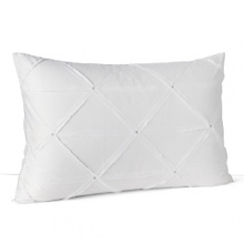 A quilted cotton sham with contrasting gray-blue stitching. The DKNY Pure Inspiration collection elevates the simplest bedroom decor. A quilted cotton sham with contrasting gray-blue stitching. The DKNY Pure Inspiration collection elevates the simplest bedroom decor.