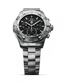 TAG Heuer's Aquaracer series is the reference professional diving watch. Water resistant to 300M. TAG Heuer's Aquaracer series is the reference professional diving watch. Water resistant to 300M.