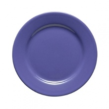 This salad plate in a bold Blueberry is handcrafted in Germany from high fired ceramic earthenware that is dishwasher safe. Mix and match with other Waechtersbach colors to make a table all your own.