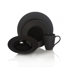 A simplistic and versatile assortment of dinnerware with just a touch of design interest! Montauk has a dual finish surface of glazed interior and matte rim that lends this everyday pattern to be anything but dull. Each item is available in 4 colors - Black, Brown, White & Tan - to layer and style your table in tonal neutrals. A simplistic and versatile assortment of dinnerware with just a touch of design interest! Montauk has a dual finish surface of glazed interior and matte rim that lends this everyday pattern to be anything but dull. Each item is available in 4 colors - Black, Brown, White & Tan - to layer and style your table in tonal neutrals.