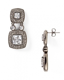 Introduce high-wattage sparkle into your jewel box with Lora Paolo's cushion-cut drops. Sweep your hair back and slip these in to catch the light. Introduce high-wattage sparkle into your jewel box with Lora Paolo's cushion-cut drops. Sweep your hair back and slip these in to catch the light.