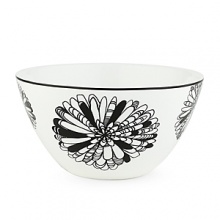 First at Bloomingdale's. These bold black and white patterns are made to mix and match. Choose five-piece place settings in floral Dogwood Point, banded Nag's Head or striped Pinney's Beach. Dogwood Point shown here. First at Bloomingdale's. These bold black and white patterns are made to mix and match. Choose five-piece place settings in floral Dogwood Point, banded Nag's Head or striped Pinney's Beach. Dogwood Point shown here.