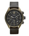 Vintage inspiration soars across this Flight watch by Fossil.