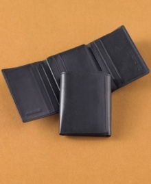 You could probably use a replacement. This trifold wallet from Perry Ellis holds everything in style.
