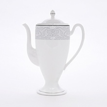 Soft and romantic, the Alana Collection is adorned with a white, textured design atop an intricate blue pattern. This fine bone china adds more than just a touch of elegance to your table Soft and romantic, the Alana Collection is adorned with a white, textured design atop an intricate blue pattern. This fine bone china adds more than just a touch of elegance to your table