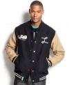 With cool varsity styling, this LRG jacket will be an instant homerun in your wardrobe.