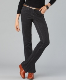 These Tommy Hilfiger pants are sure to be your new favorite for crisp days! Velvety fine-wale corduroy in a go-with-anything silhouette make these a wardrobe essential. These Tommy Hilfiger pants are sure to be your new favorite for crisp days! Velvety fine-wale corduroy in a go-with-anything silhouette make these a wardrobe essential.