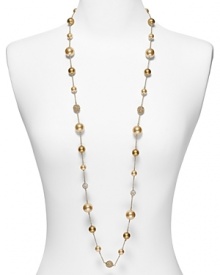 Finish your look with this chic beaded necklace from Carolee. Finish your look with this chic beaded necklace from Carolee.