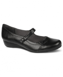 On point style. Life Stride's Dart flats feature a darling Mary Jane strap and a comfortable wedge. You won't want to take them off. On point style. Life Stride's Dart flats feature a darling Mary Jane strap and a comfortable wedge. You won't want to take them off.