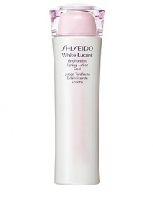 A brightening toner with a cool, refreshing feel that helps reduce excess oil and shine while minimizing the appearance of pores for a radiant, luminous complexion. Formulated with Multi-Target Vitamin C and Spot Deacti-Complex to prevent the appearance of visible dark spots, freckles and dullness. Contains Witch Hazel Extract to improve the radiance of skin and Rice Germ Extract to keep skin vibrant. Recommended for all skin types. Use morning and night after softener and moisturizer. A brightening toner with a cool, refreshing feel that helps reduce excess oil and shine while minimizing the appearance of pores for a radiant, luminous complexion. Formulated with Multi-Target Vitamin C and Spot Deacti-Complex to prevent the appearance of visible dark spots, freckles and dullness. Contains Witch Hazel Extract to improve the radiance of skin and Rice Germ Extract to keep skin vibrant. Recommended for all skin types. Use morning and night after softener and moisturizer.