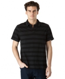 Calvin Klein takes a classic and stripes it with contemporary style. Calvin Klein takes a classic and stripes it with contemporary style.