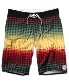 Everything's alright in this sporty water repellent boardshorts by Quicksilver. Everything's alright in this sporty water repellent boardshorts by Quicksilver.